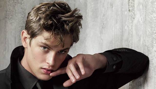 This young man is Danish male model Mathias Lauridsen